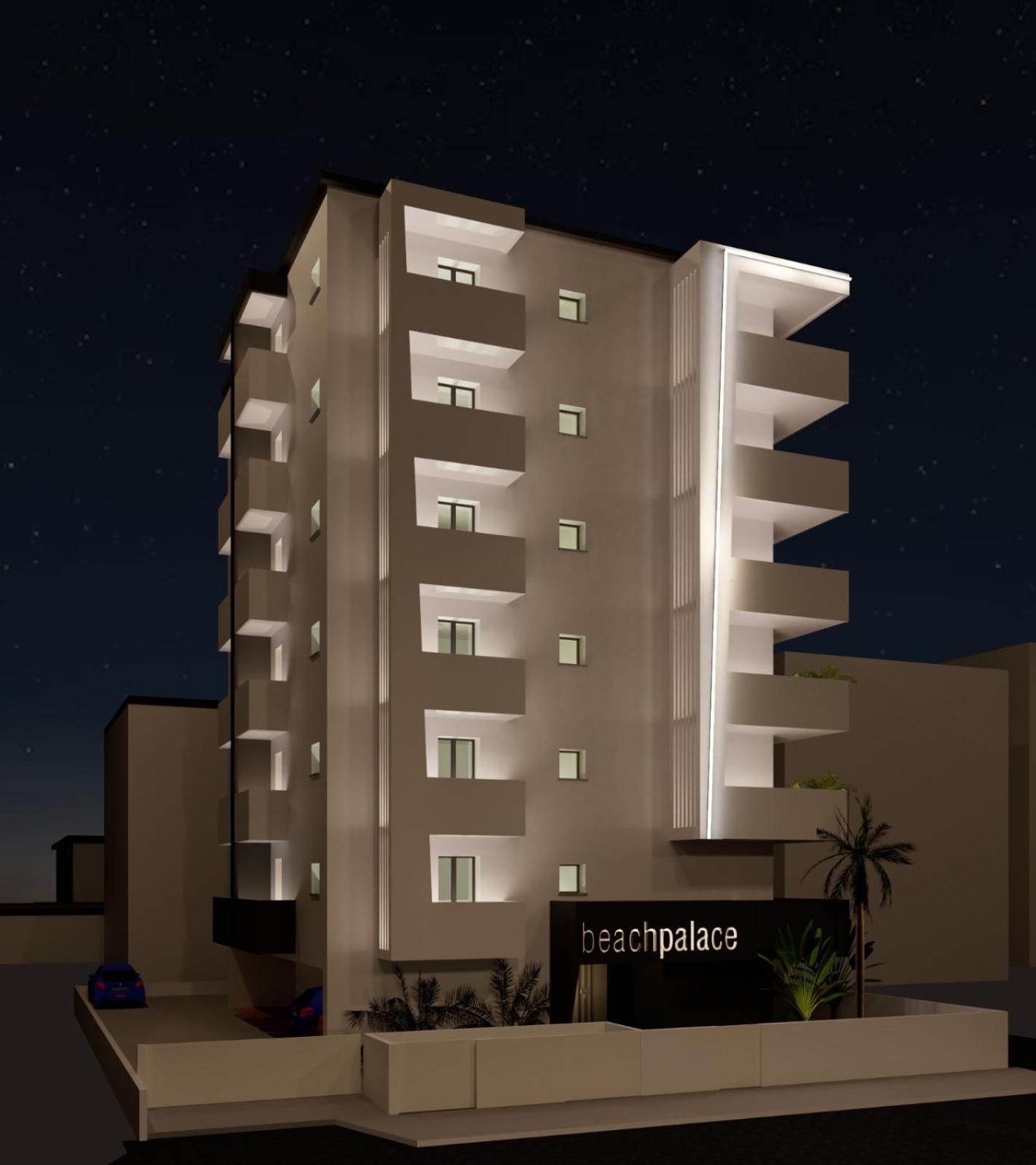 Beach Palace With Small Swimming Pool, Private Beach, Parking Lido di Jesolo Esterno foto